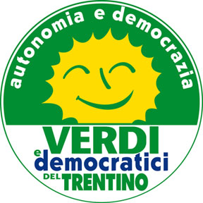 simbolo dei Verdi e democratici del Trentino